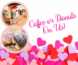 Coffee or Donuts On Us